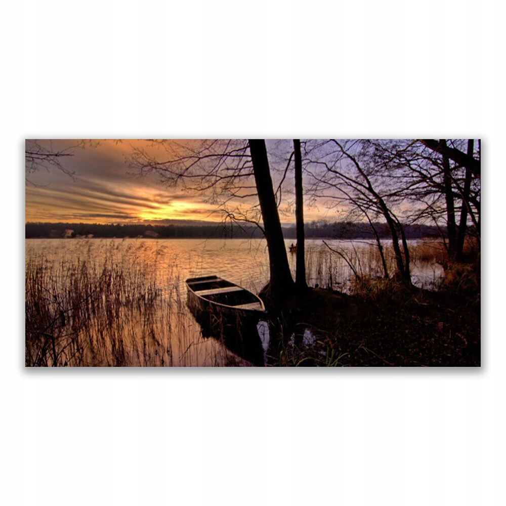 

Obraz akryl ścienny 140x70 Morze Łódka Krajobraz