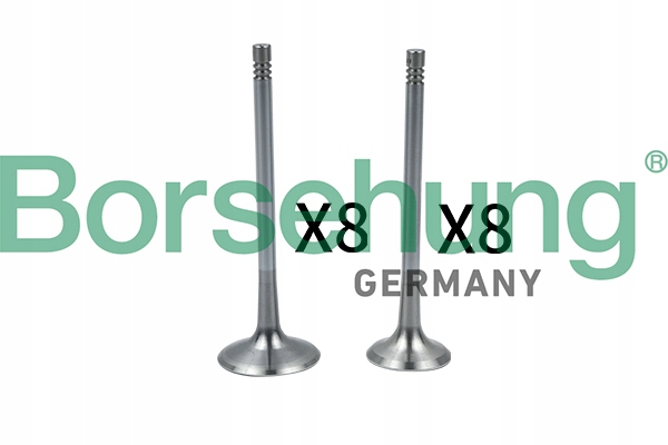 B18637 - ВЫПУСКНЫЕ ВСАСЫВАЮЩИЕ КЛАПАНЫ KPL SEAT ALHAMBRA 1.8 TSI