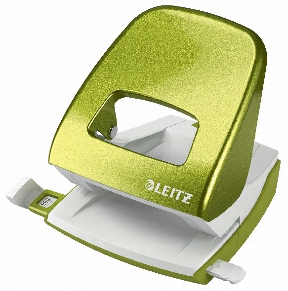 

Dziurkacz Leitz 5008 (30k) zielony metalik