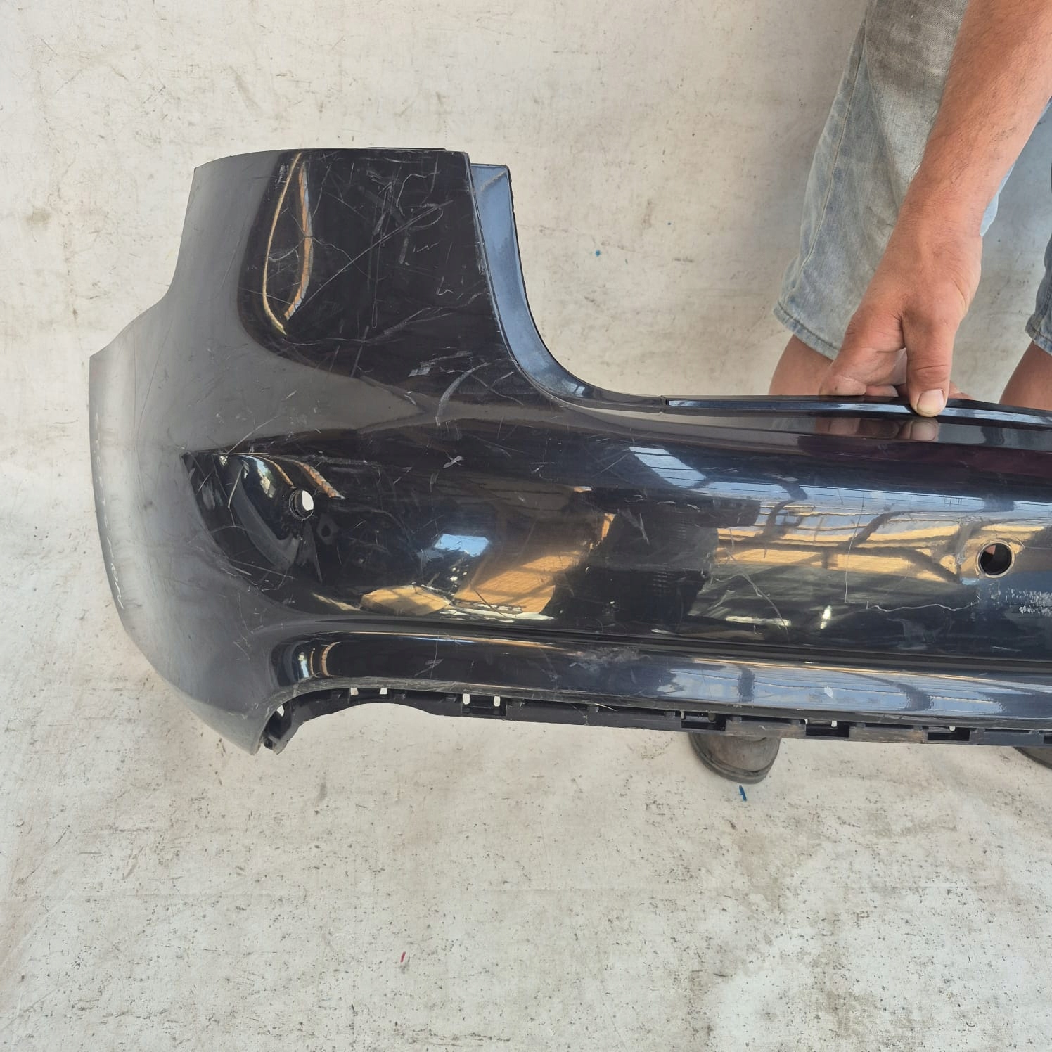 AUDI A4 B8 8K KOMBI LIFT 11-15 bumper rear part rear 4XPDC