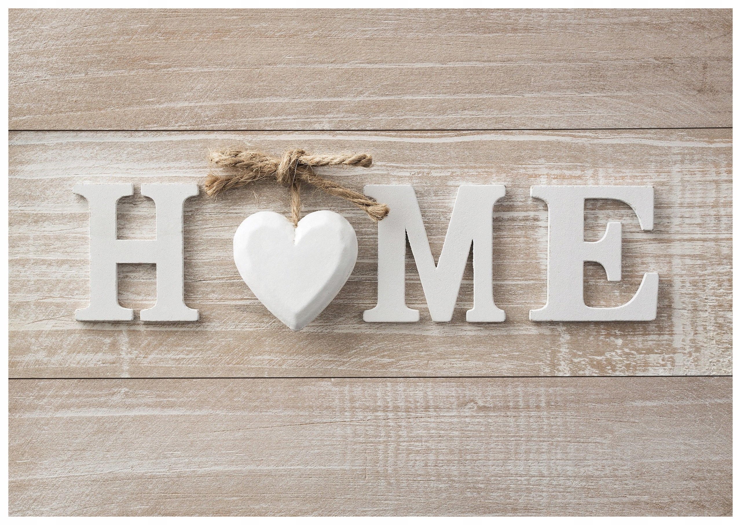 Vliesová fototapeta Dům Rodina Láska Dřevo Srdce Nápis 416x254 lepidlo