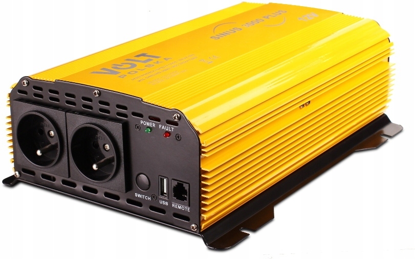 ИНВЕРТОР ВОЛЬТ ПОЛЬСКИЙ СИНУС ПЛЮС 3000 12V 230V