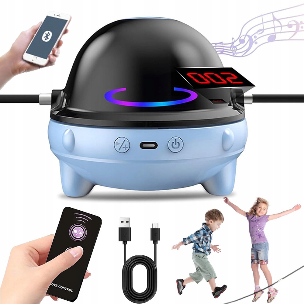 Hudební Švihadlo, Inteligentní Automatické Elektrické Švihadlo Bluetooth