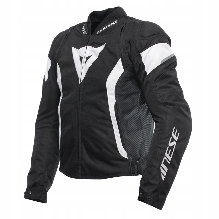 Motocyklová bunda Dainese Avro 5 Tex Jacket čierna/biela 50