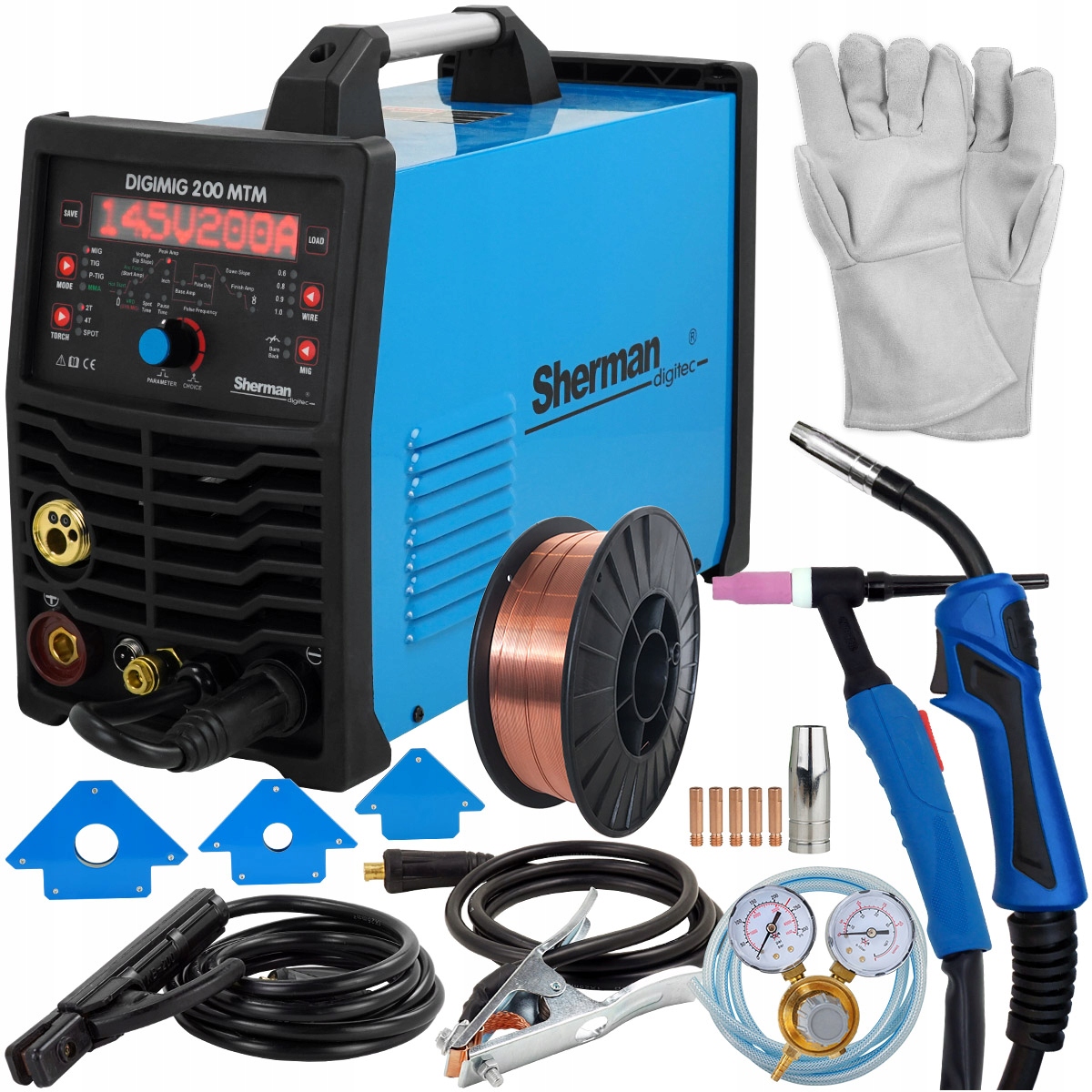 Spawarka inwertorowa MIGOMAT MIG 200 MAG Sherman