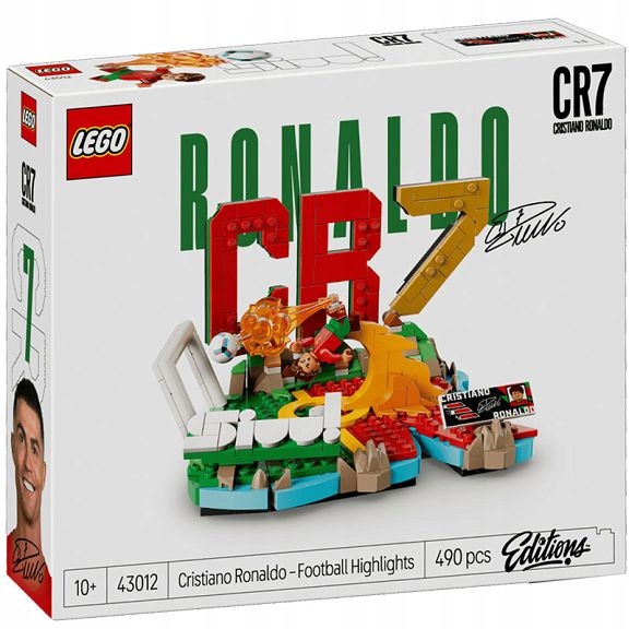 Lego Editions Sports Cristiano Ronaldo fotbalové momenty 43012
