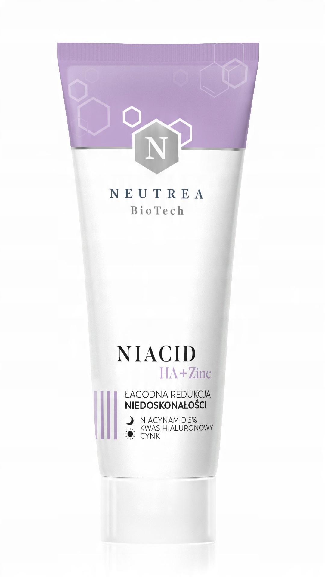 

Niacid Ha Zinc łagodna redukcja niedoskonałości