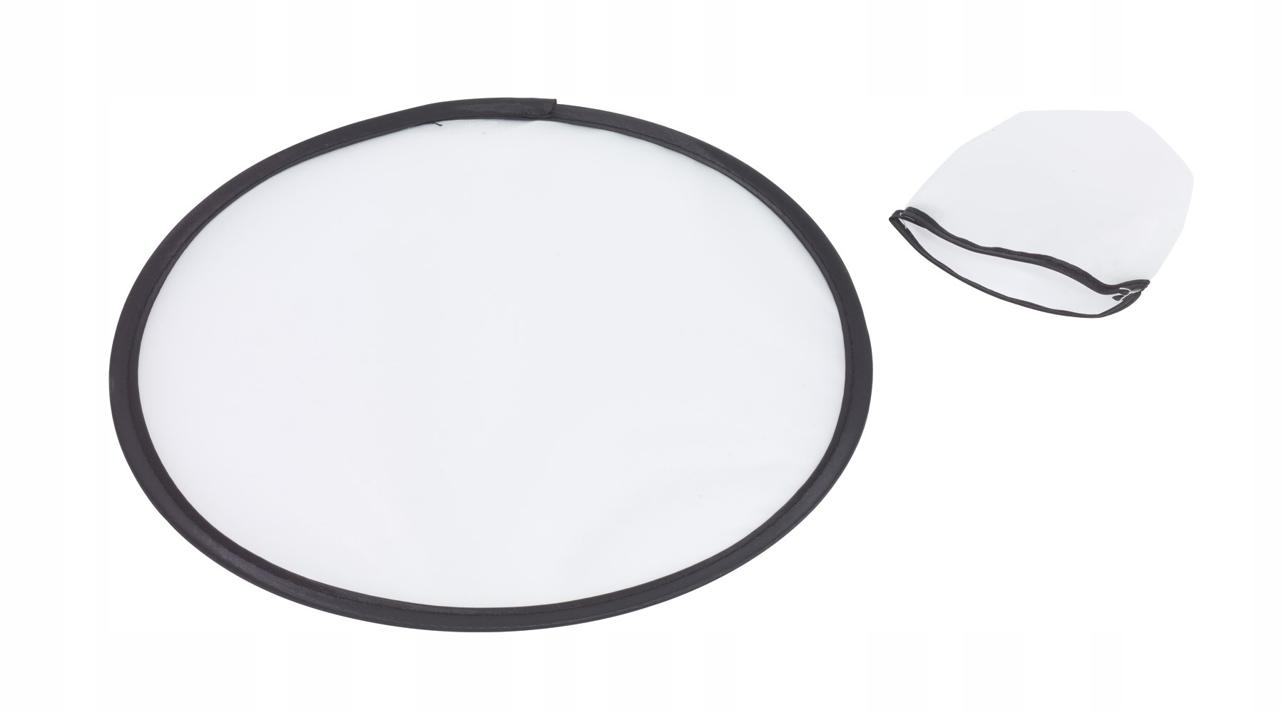 Składany dysk latający, FRISBEE, biały