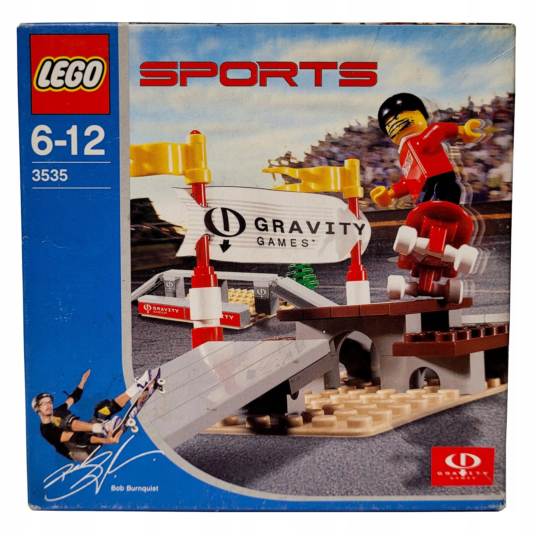 Lego Sports 3535 Skateboard Deskorolka kater minifigurka Misb 2003