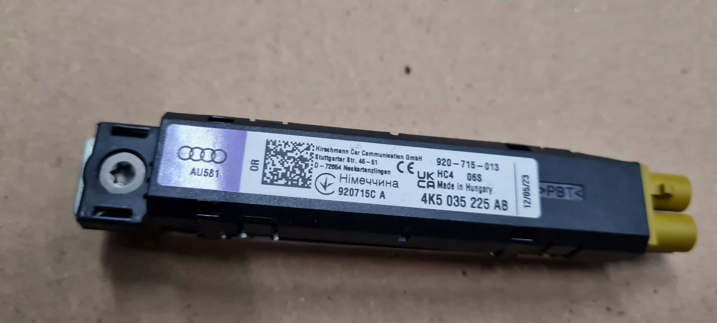 A6 C8 4K sedan amplifier ANTENY module 4K5035225AB