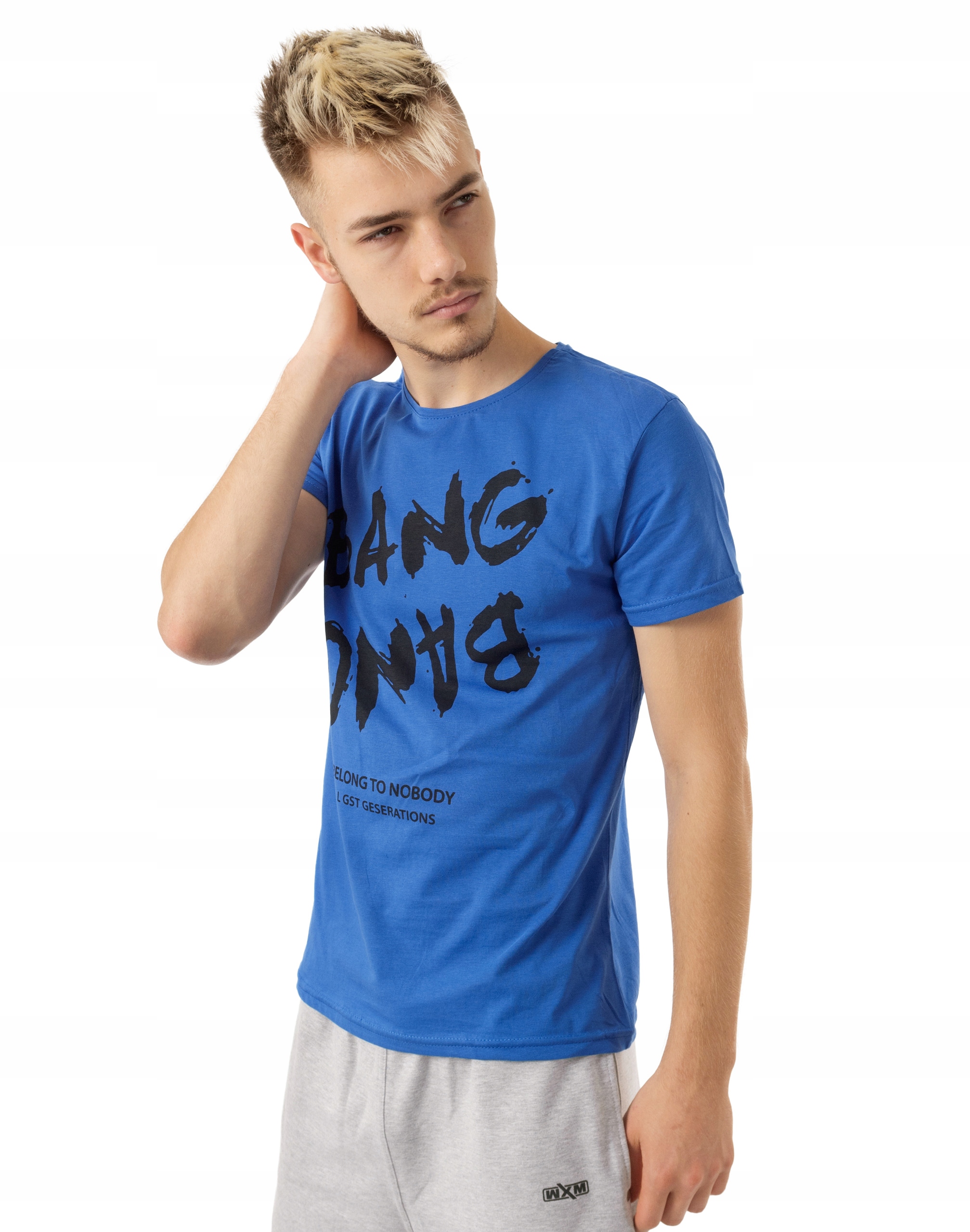 

Koszulka Podkoszulek Męski T-shirt Top KM12-06 r L