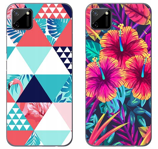 

2 x Etui Silikon Do Realme C11 Szkło 9H