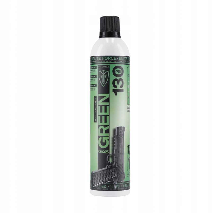 Gaz Elite Force Green Gas 600 ml 130 Psi z olejem silikonowym