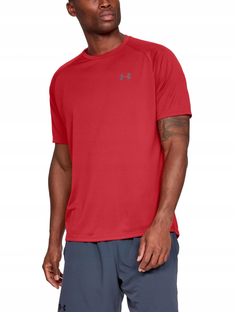 Męska koszulka treningowa Under Armour Tech 2.0 Ss Tee Czerwony 3XL