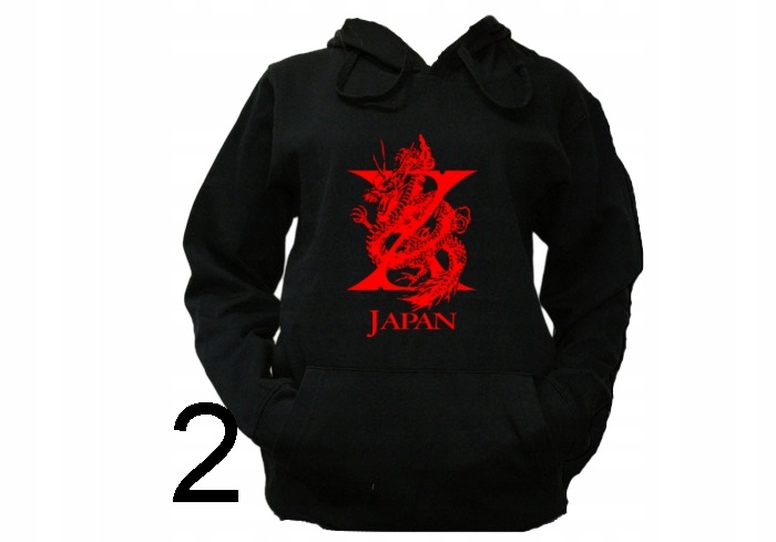 

Bluzy Kaptur Muzyczne X Japan Wzory Kolory