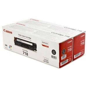 Canon toner CRG-718BK, čierny 2 pack 2662B005