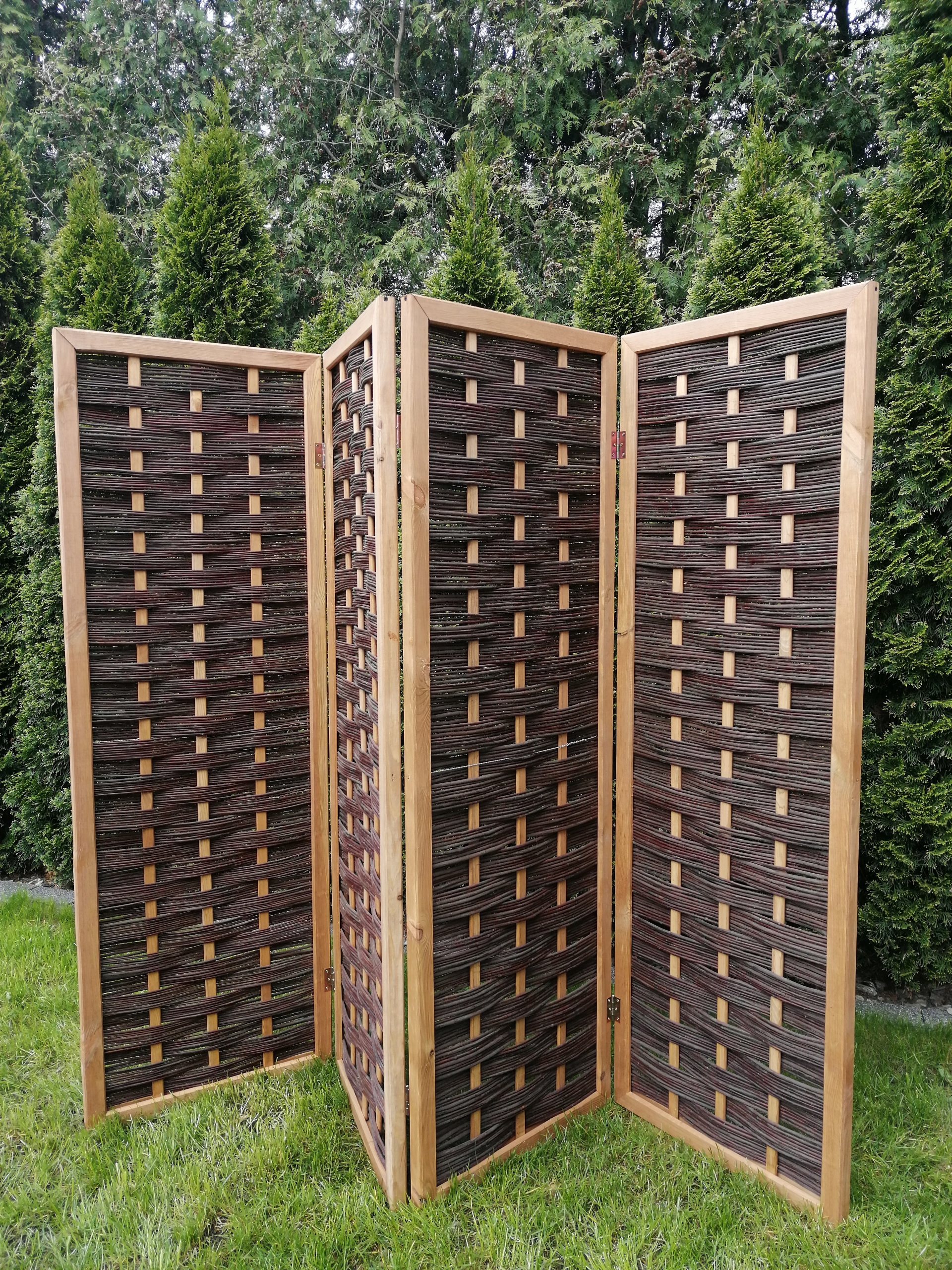 PARAWAN WIKLINOWY PARAWAN DREWNIANY MATA WIKLINOWA OSŁONA PARAWAN OGRODOWY Producent inna