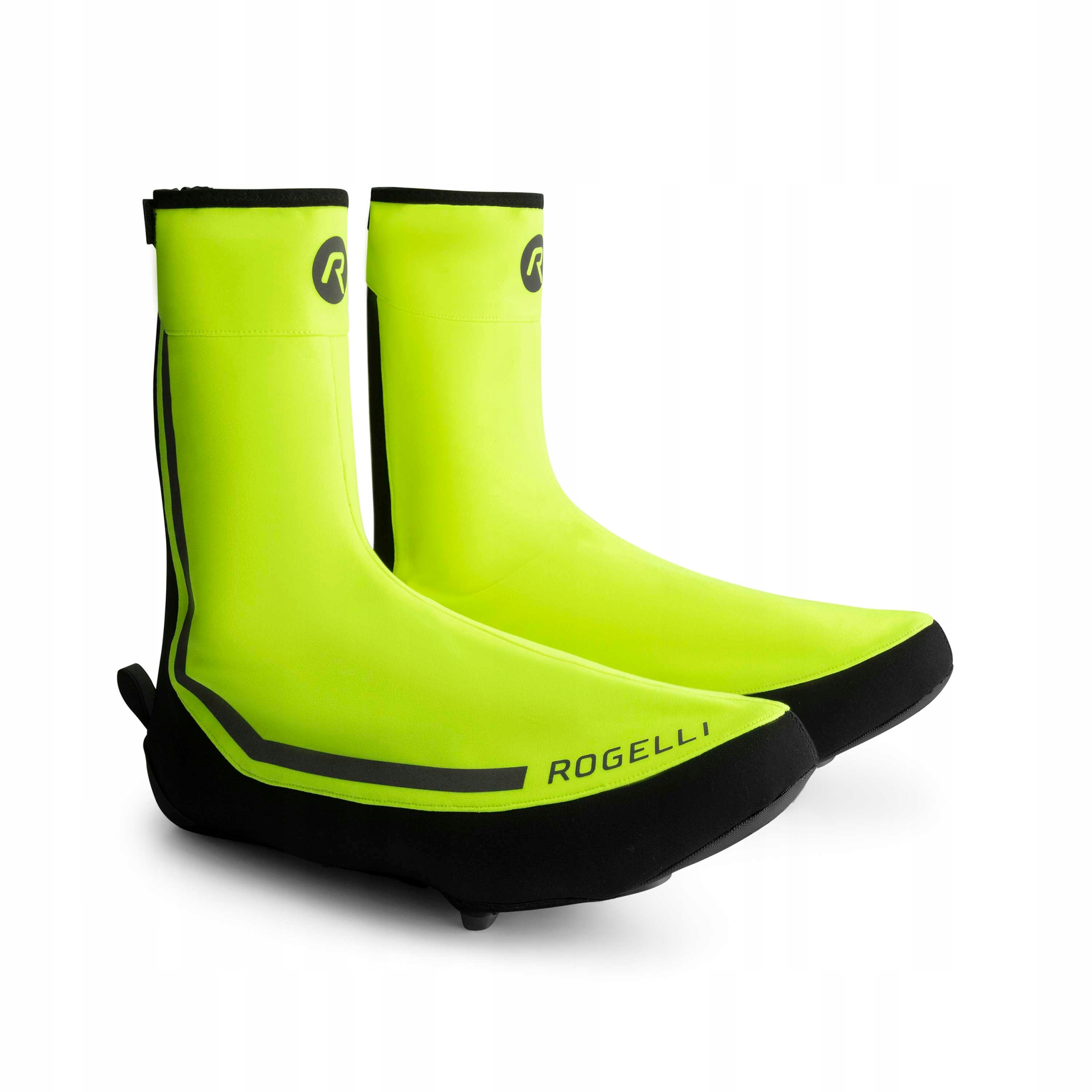Chrániče bot Rogelli Essential Hi Vis