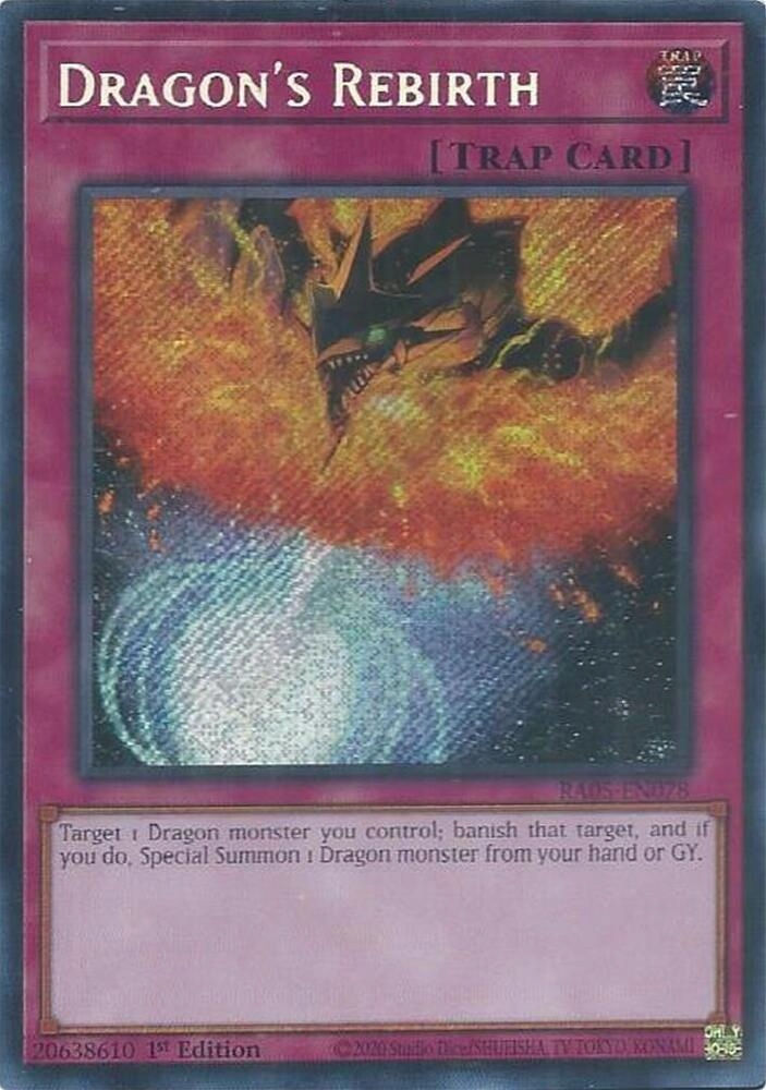 Yu-Gi-Oh! TCG: Dragon's Rebirth (ScR) (RA05)