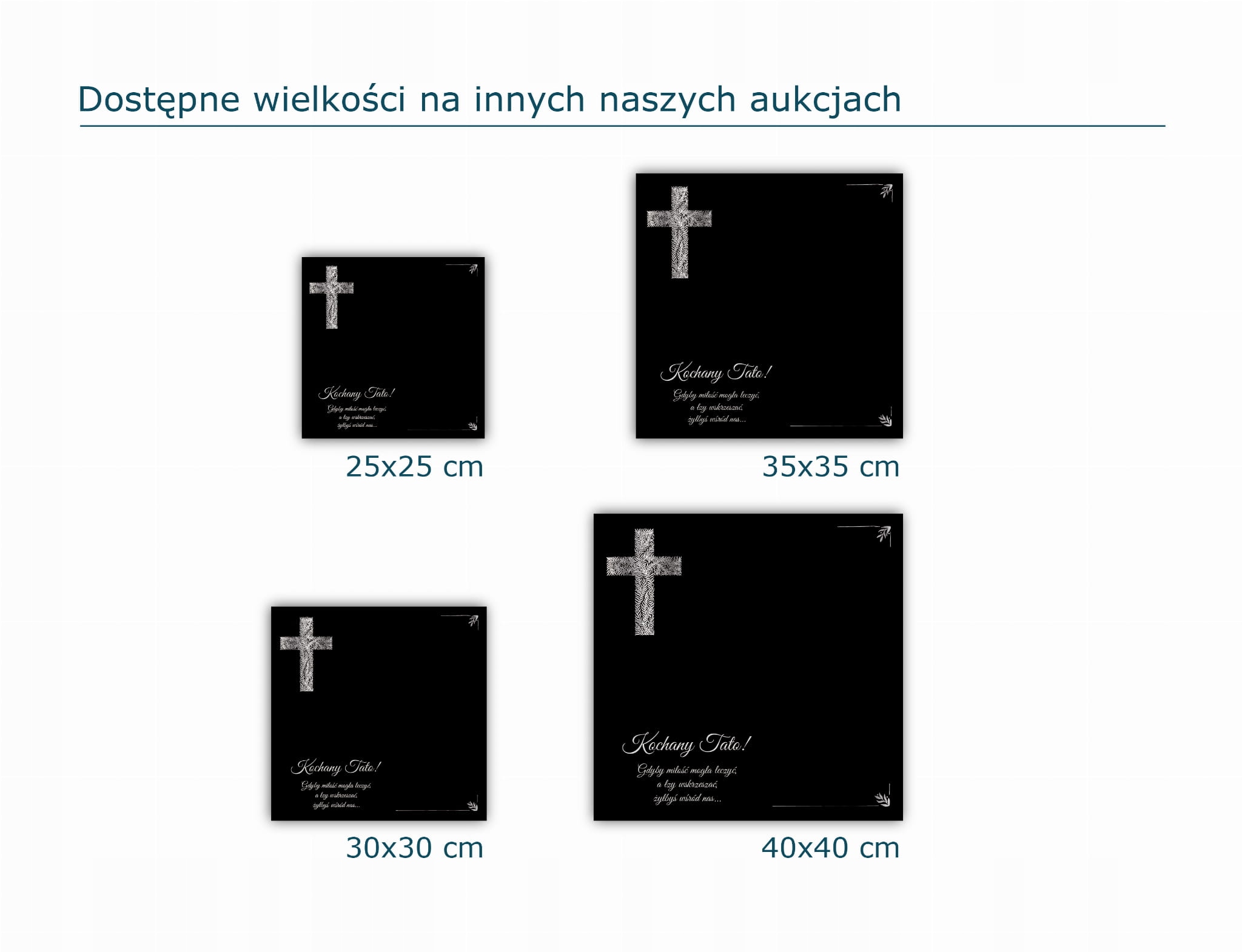 SZKLANA PODSTAWKA POD ZNICZE 30x30cm 556f Tata Długość (cm) 30