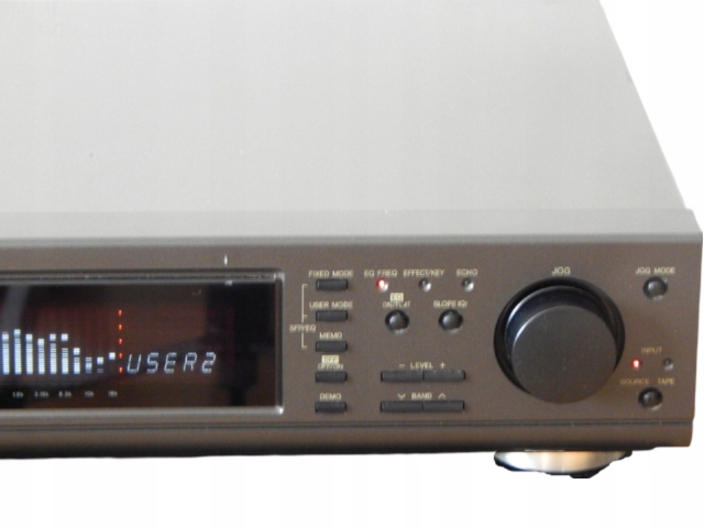 SH-GE90 DSP Technics Korektor graficzny Digital Sound Processor c3
