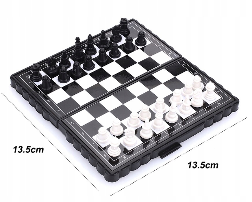 SZACHY MAGNETYCZNE MINI PODRÓŻNE NA MAGNES Kod producenta 5186914715644257342