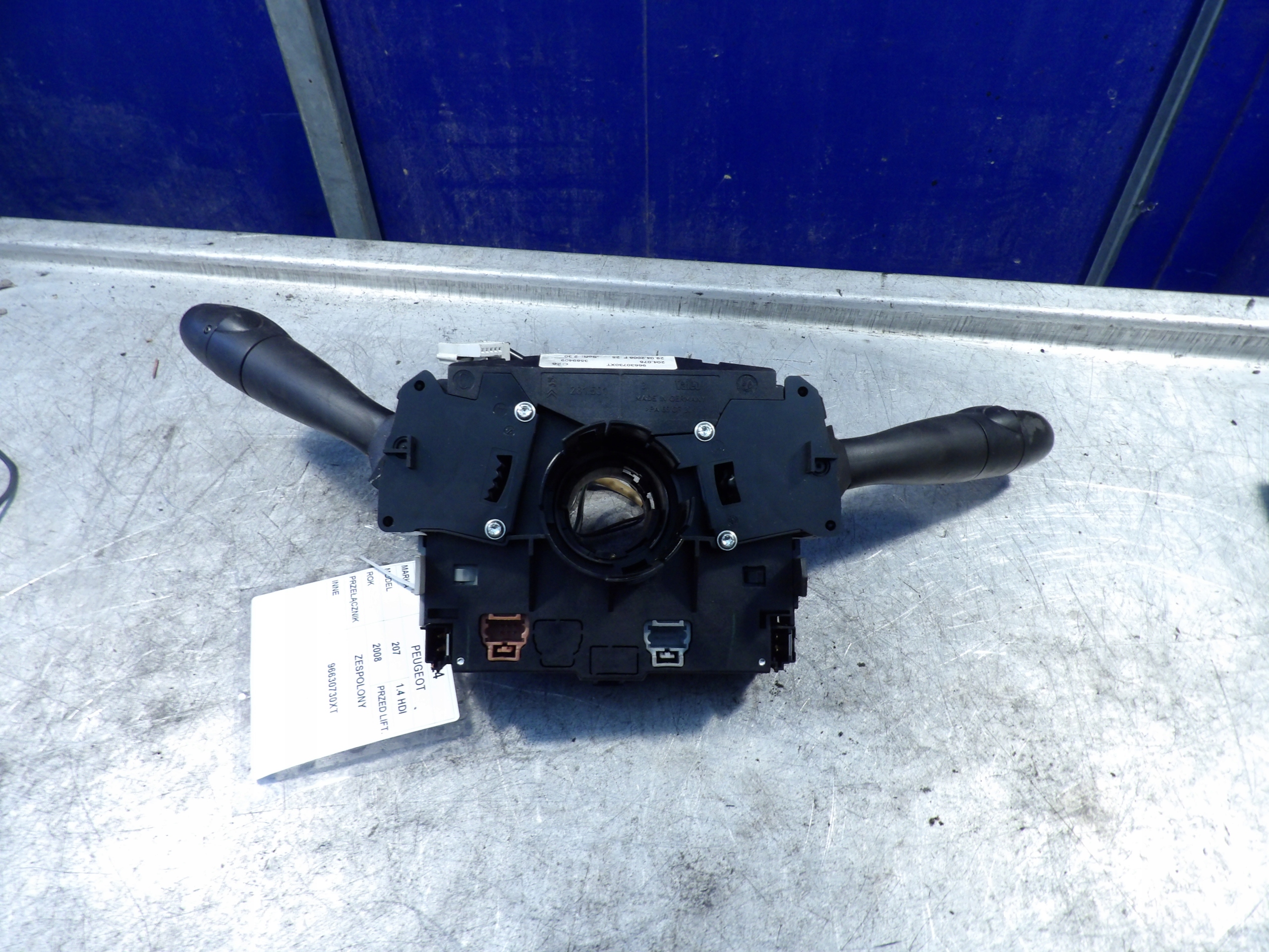 PEUGEOT 207 DEVIO LUCI TERGICRISTALLO TERGI 96630730XT