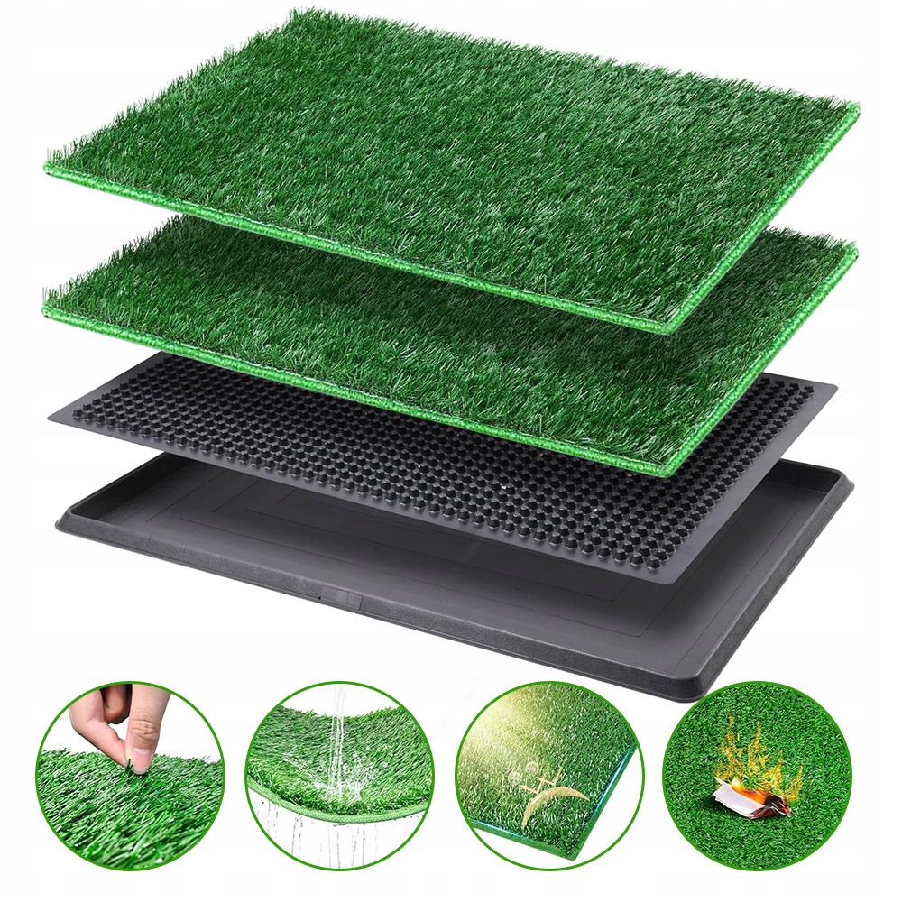 Absorpční podložky a podložky pro psy s trávou pro výuku Pet 76x51 cm