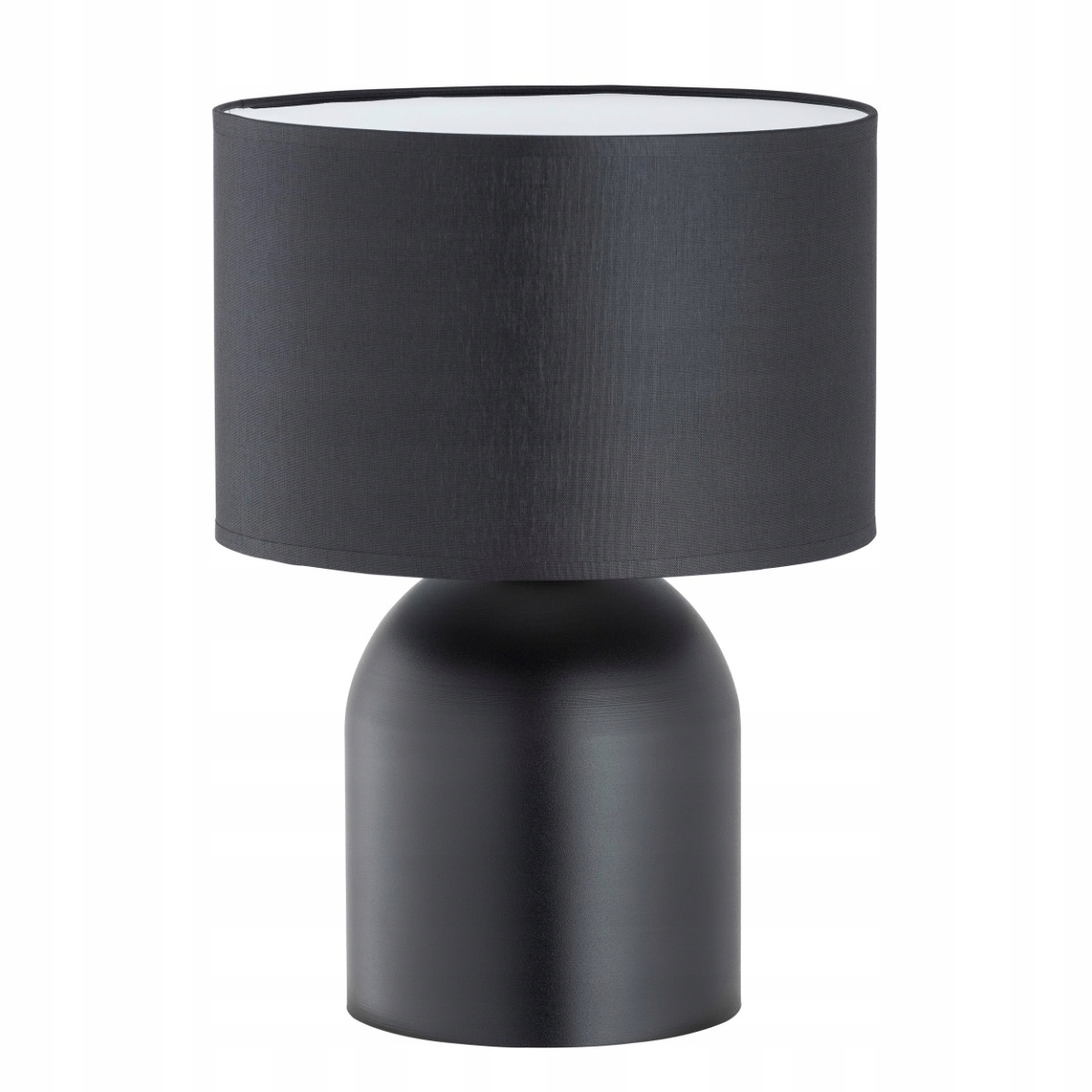 Stolová lampa Emibig Aspen čierna s bielym tienidlom 1xE27 35 cm