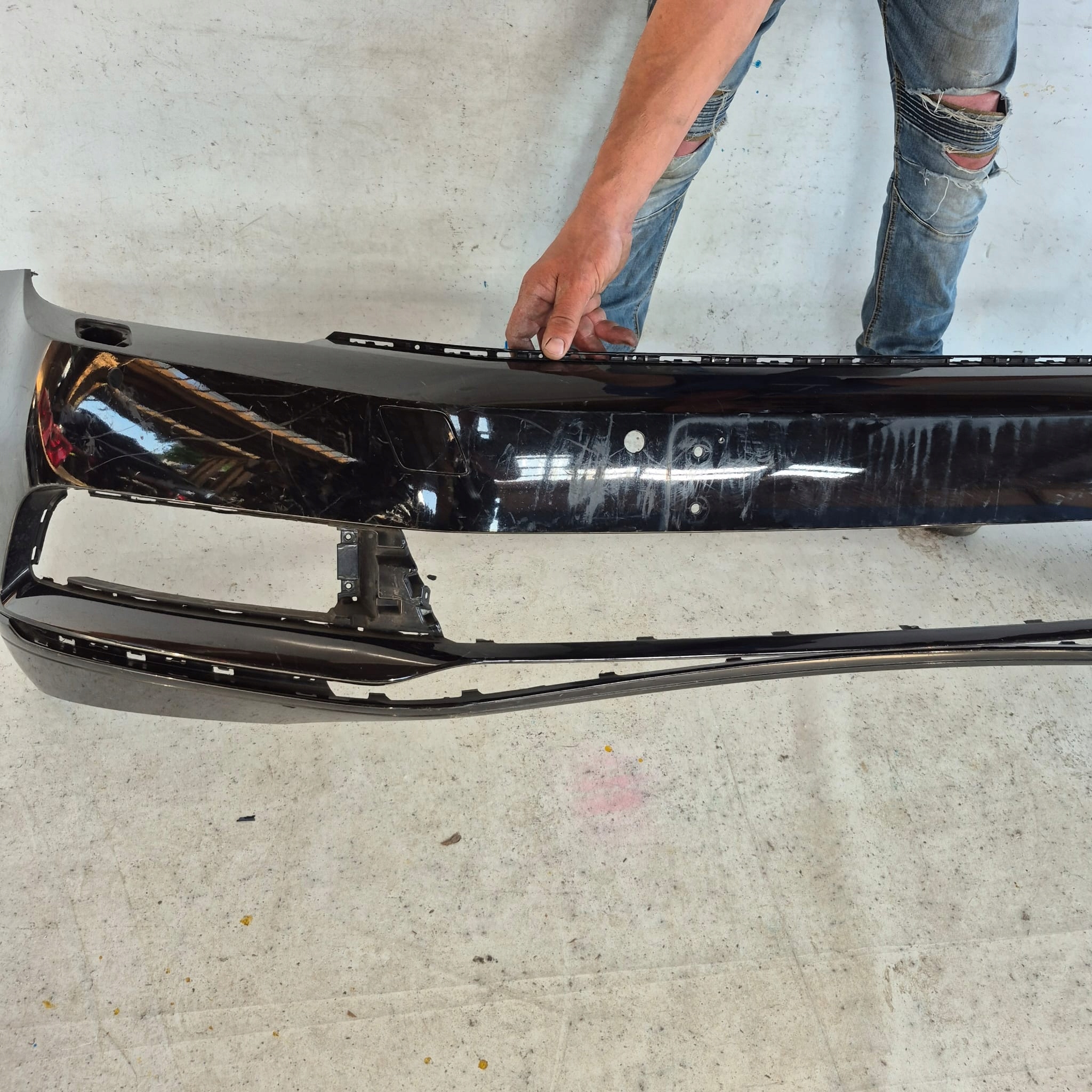 VW PASSAT B8 14-19 bumper front front washer PDC