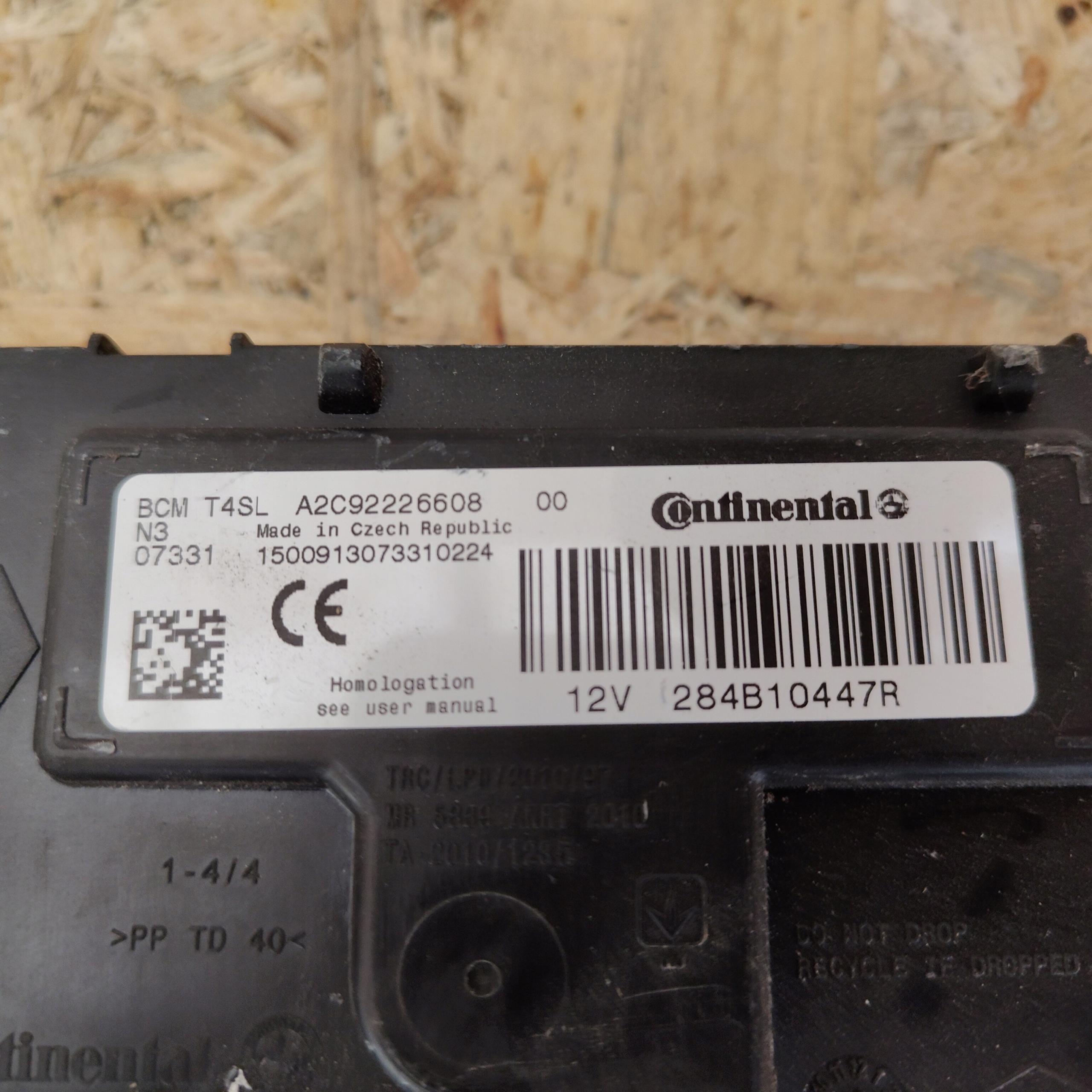 module BCM RENAULT DACIA 284B10447R