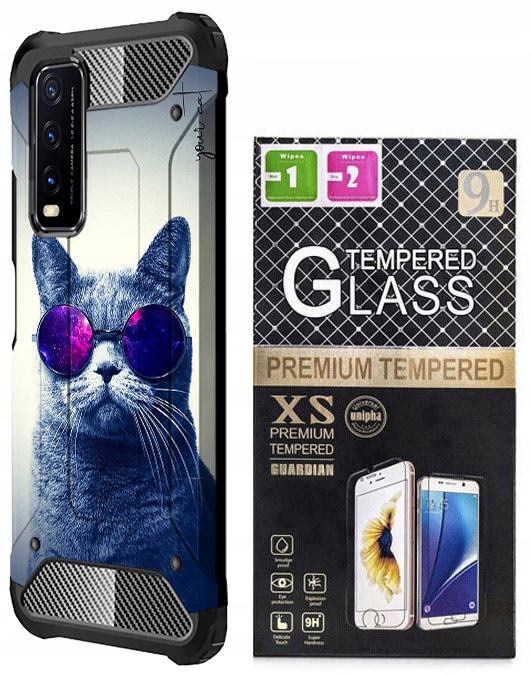 

Etui Pancerne Do Vivo Y11S / Y20S Szkło 9H