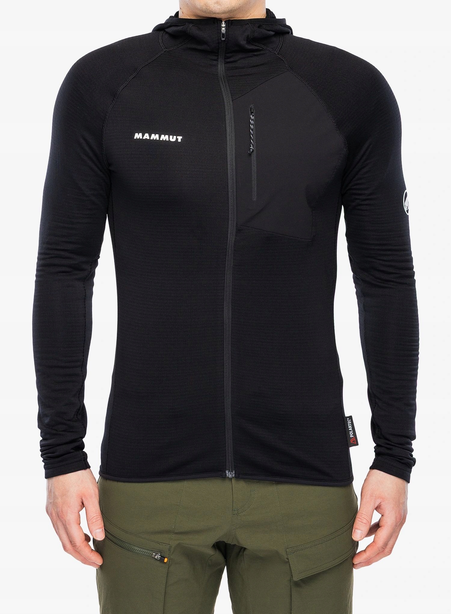 Bluza z kapturem Mammut Aenergy Light ML Hooded Jacket black S