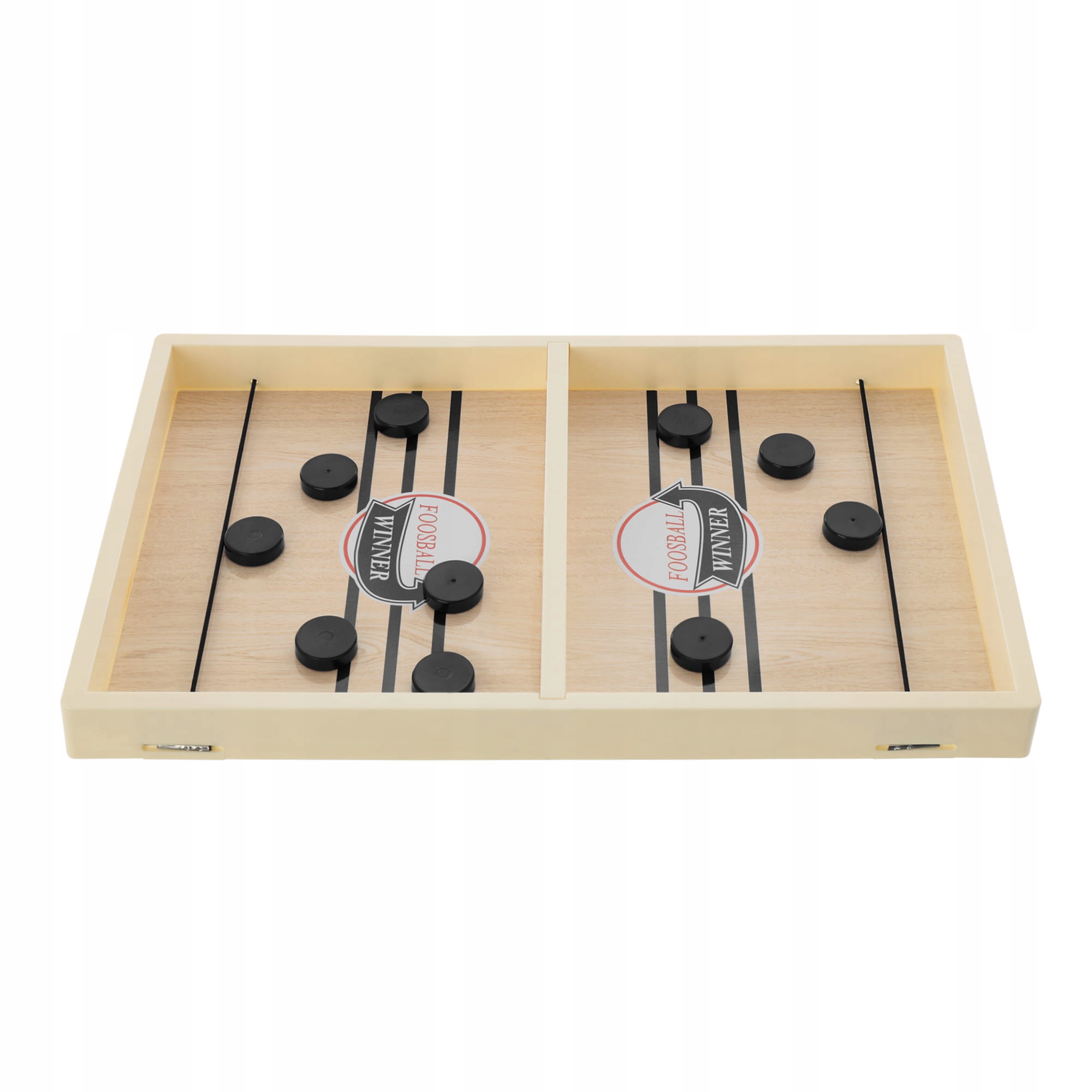 GRA ZRĘCZNOŚCIOWA GRA PIŁKARZYKI ZESTAW Z KRĄŻKAMI