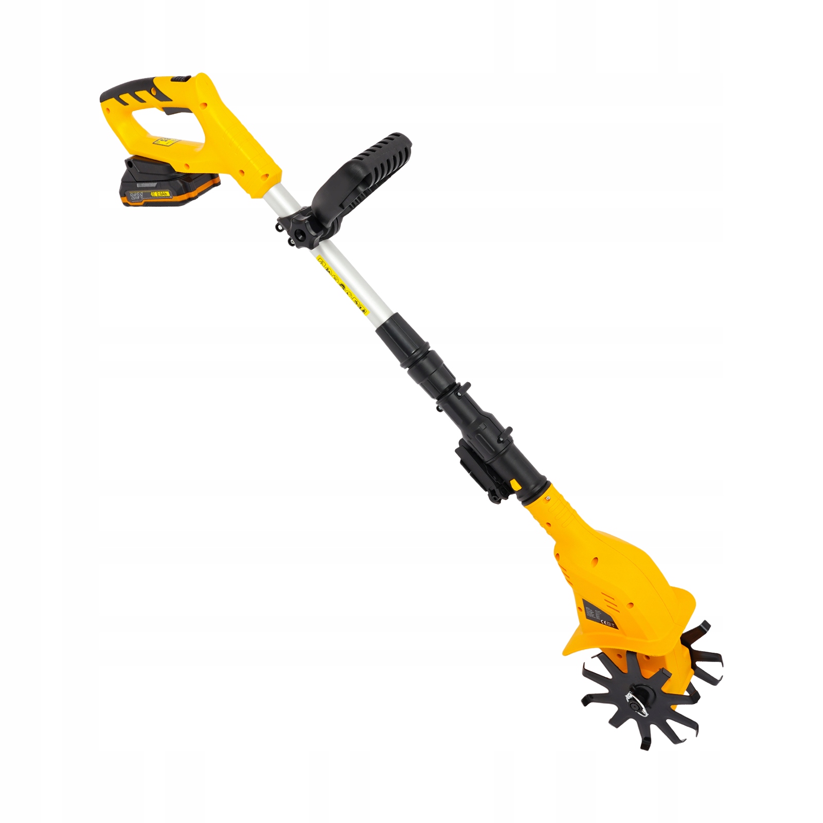 Ruční Kultivátor Pro Zahradu 97-117 cm 20V 2.0Ah