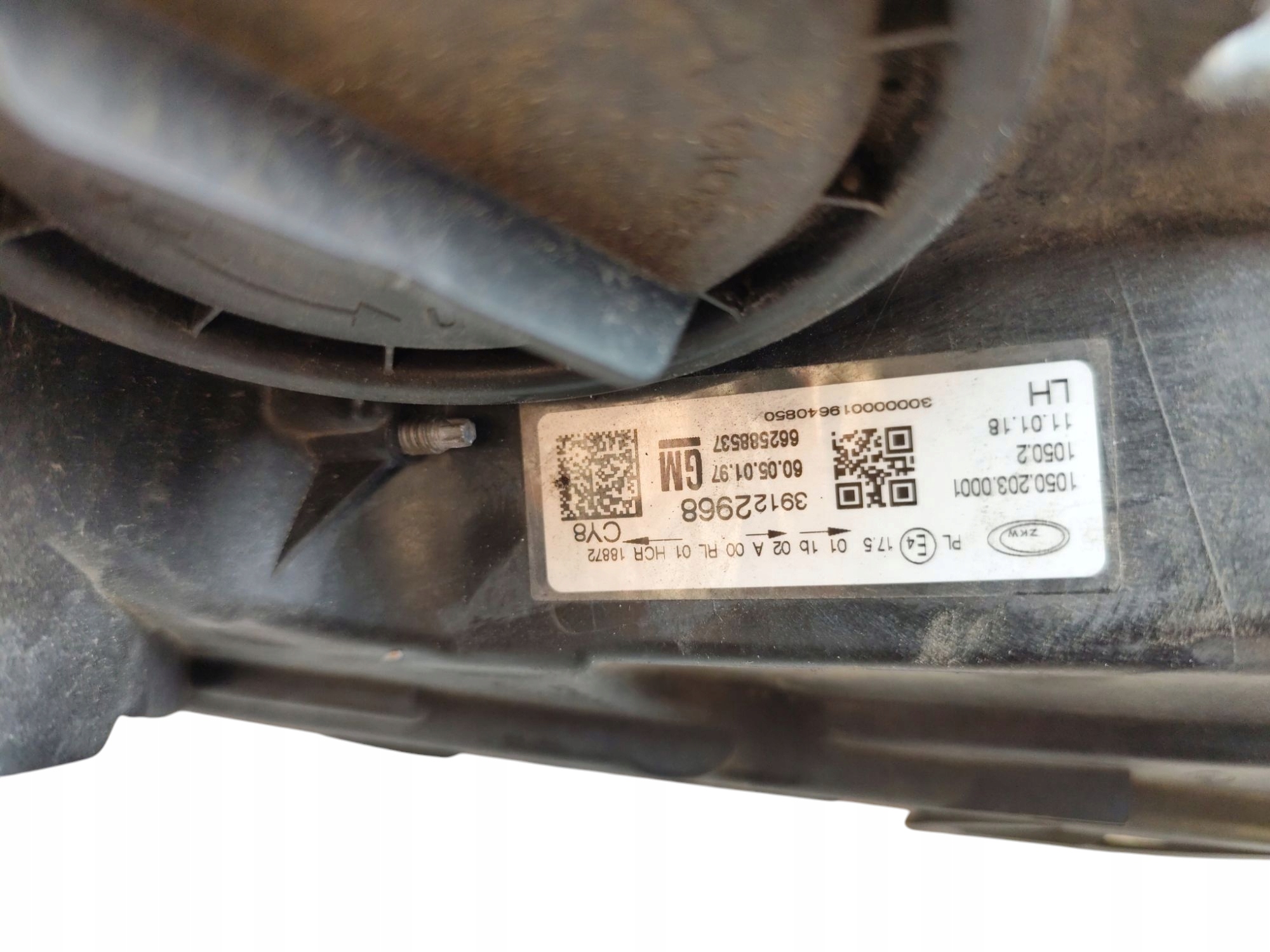 light REFLEKTOR left front OPEL INSIGNIA B (17-20) UK ANGLIK 39122968