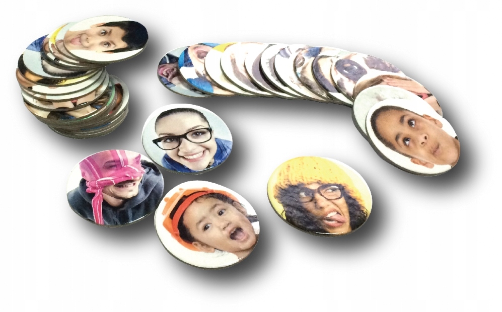 Gra Memory The Purple Cow - Twarze Materiał karton