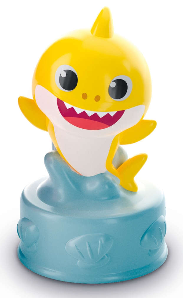 CLEMMY BABY SHARK NIEBIESKI POJEMNIK+MIĘKKE KLOCKI Marka Clementoni