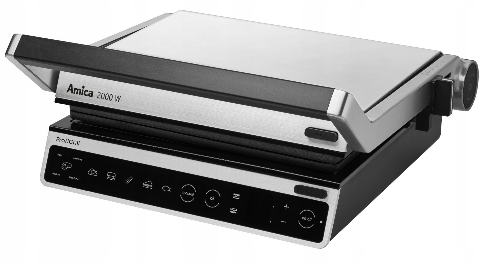 

Grill elektryczny Amica GK5011 2000W 4 kanapki Led