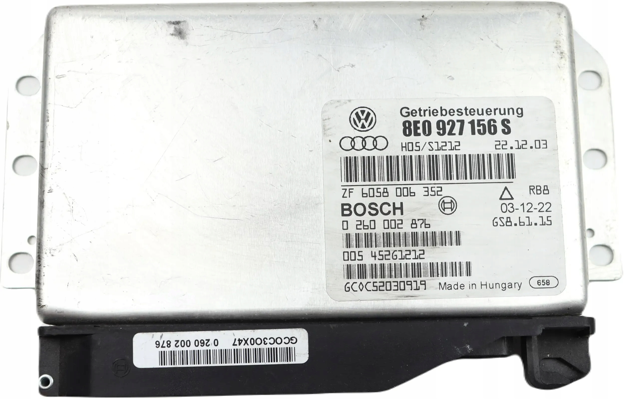 AUDI A4 B6 Bedienteil Getriebe getriebe AUTOMAT 8E0927156S 0260002876