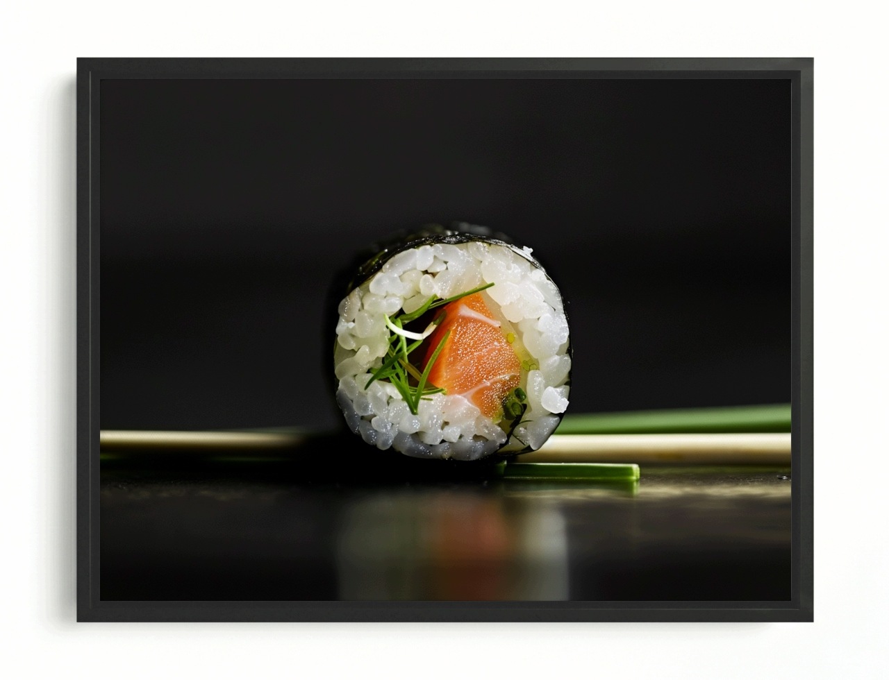 Obraz Rám American Box Japonsko Ázia Kuchyňa Kulinaria Jedlo Sushi 80x60