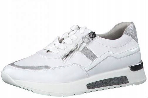 Jana Damskie Buty Sportowe Białe Ze Skórą 39 1SAC