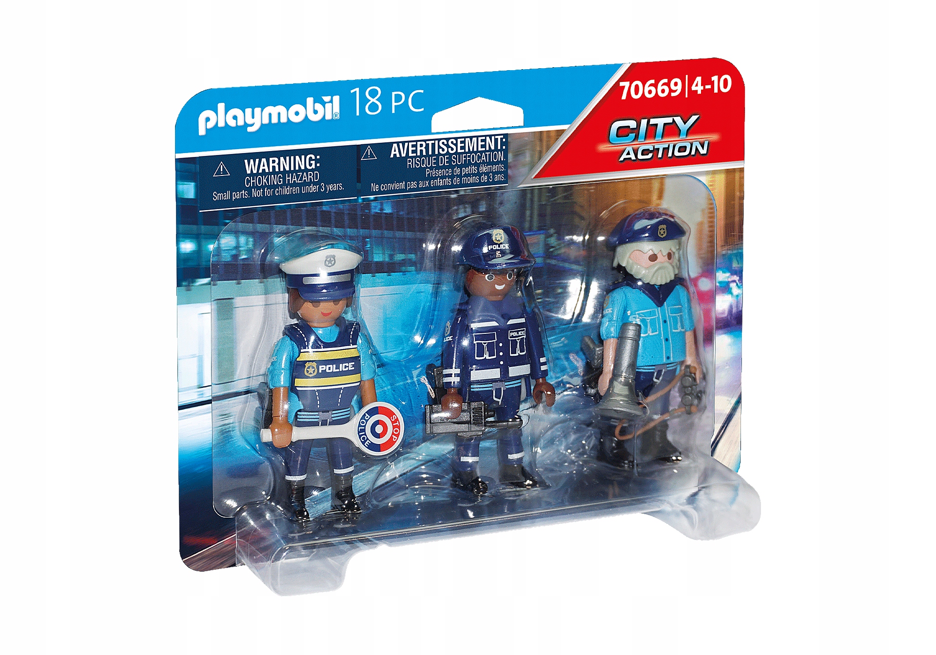 

Playmobil Zestaw Figurek Policjanci 70669