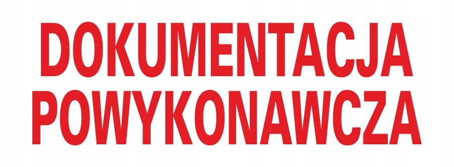 PIECZĄTKA DOKUMENTACJA POWYKONAWCZA COLOP 38x14mm