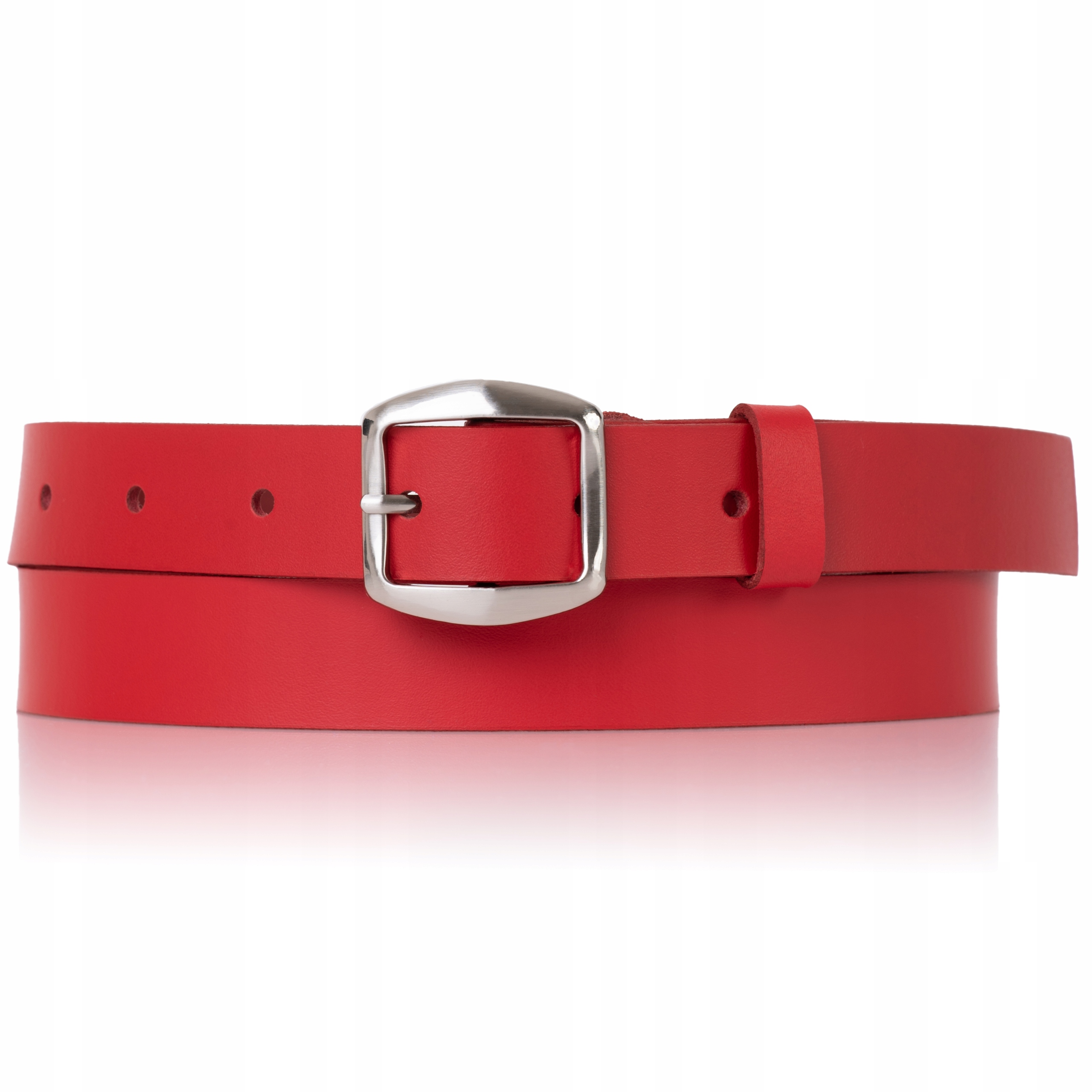 

Sepher Pasek skórzany J. Czerwony do spodni damski