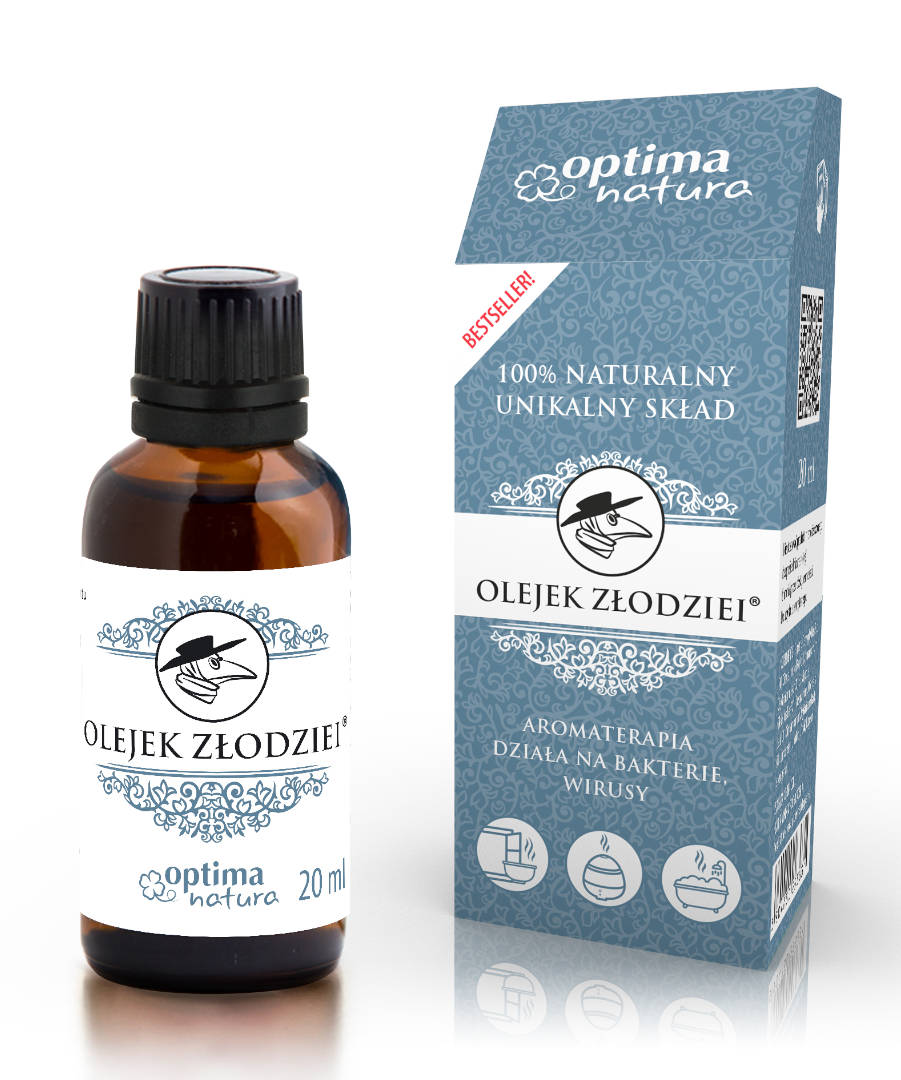 

Olejek Złodziei Roztocza Bakterie Wirusy 100% 20ml
