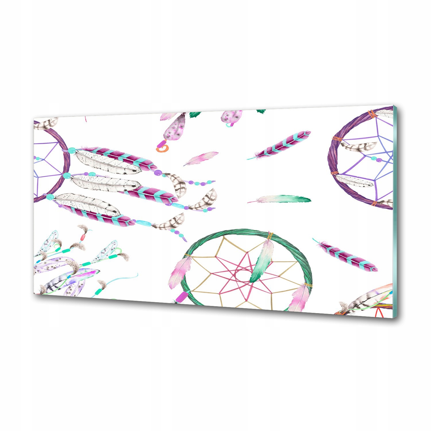 Dekorativní panel sklo Lapače snů 120x60 cm Lepidlo