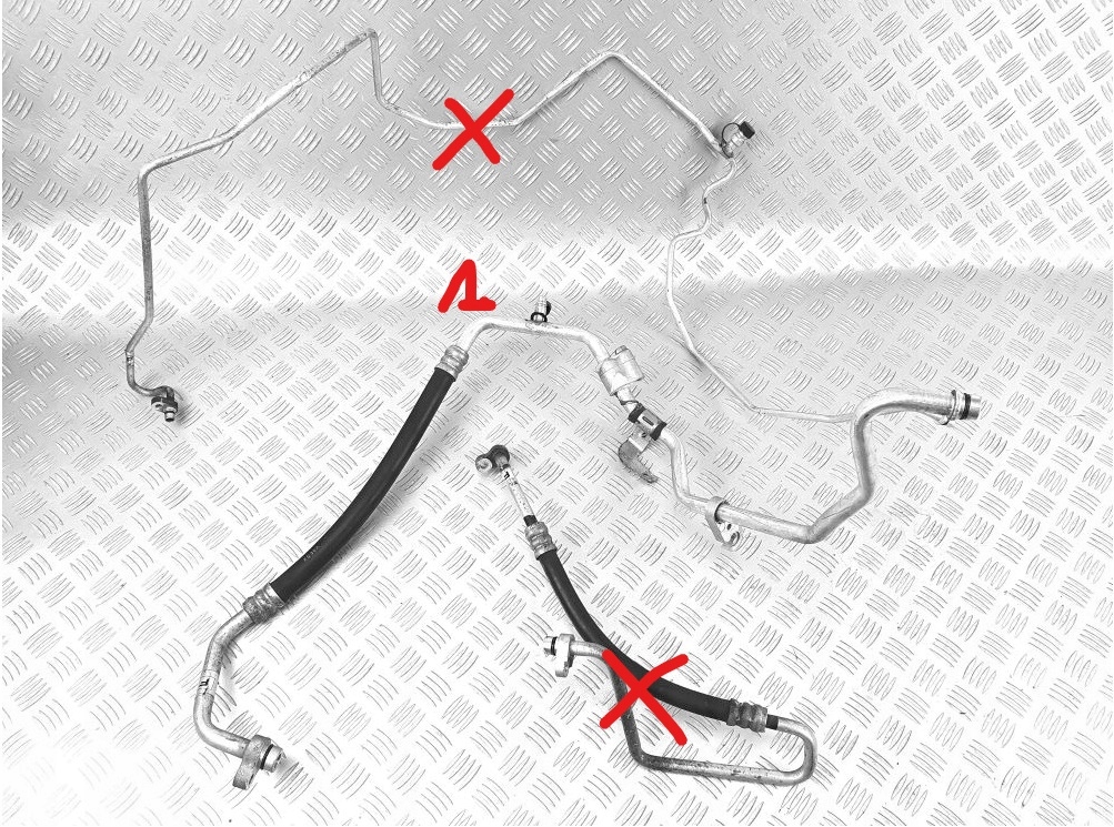 MICRA K13 1.2 DIG - S трубка кондиционер кабель