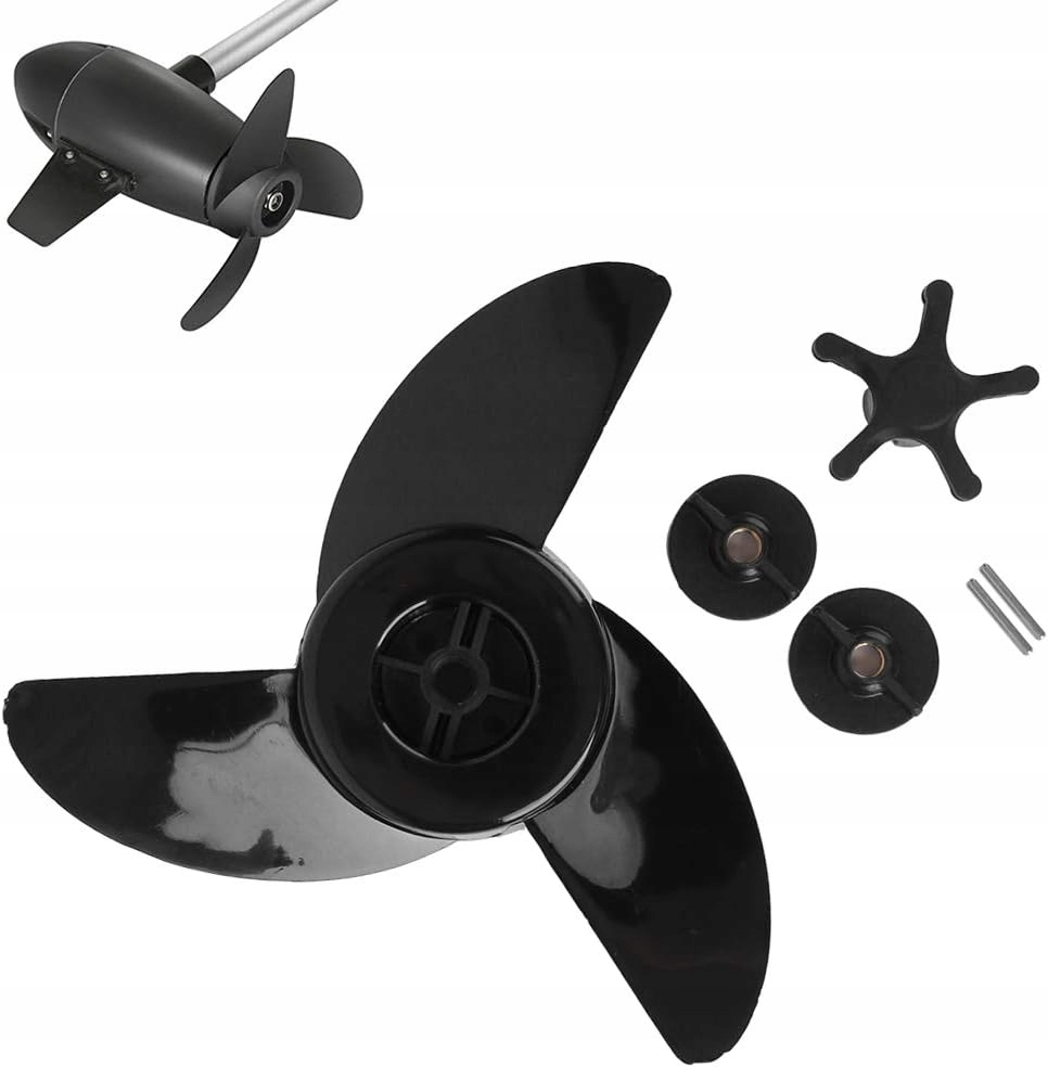 Śruba silnika elektrycznego Haibo T54 śmigło 3-łopatkowe zestaw montażowy