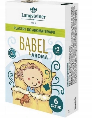 

Plastry Aroma 6 szt Na Katar U Dzieci aromaterapia